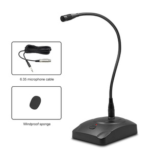 Micrófono profesional XLR a 6,35mm/ USB, sistema de audio para conferencia con cable, precio bajo - Product Image 2
