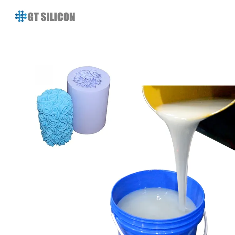 Goma de silicona para preparar velas, accesorio de grado alimenticio seguro, platino líquido, GT
