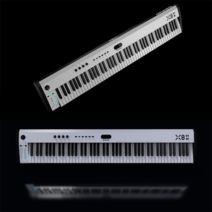 Midiplus X8H III 88 teclas órgano electrónico profesional portátil piano práctica arreglo de música teclado MIDI para principiantes profesionales - Product Image 6