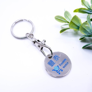 制造商定制标志金属超市购物车芯片旅行铁手推车令牌硬币钥匙扣
