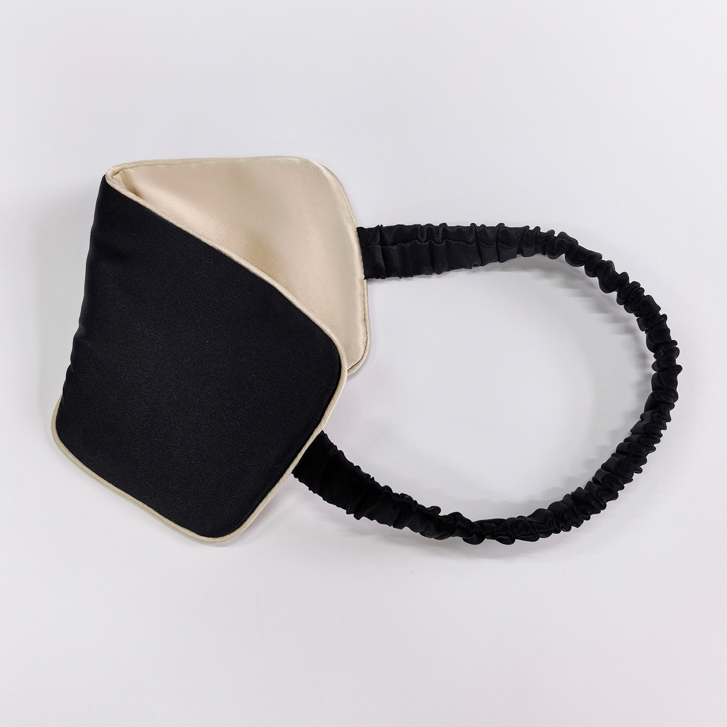 Masque de sommeil de luxe en soie Mohei
