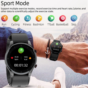 P50 thông minh đồng hồ cho người già ECG 1.3inch màn hình lớn túi khí Oscillometric huyết áp đo lường smartwatch cho <span class=keywords><strong>Android</strong></span> <span class=keywords><strong>IOS</strong></span> - Product Image 6