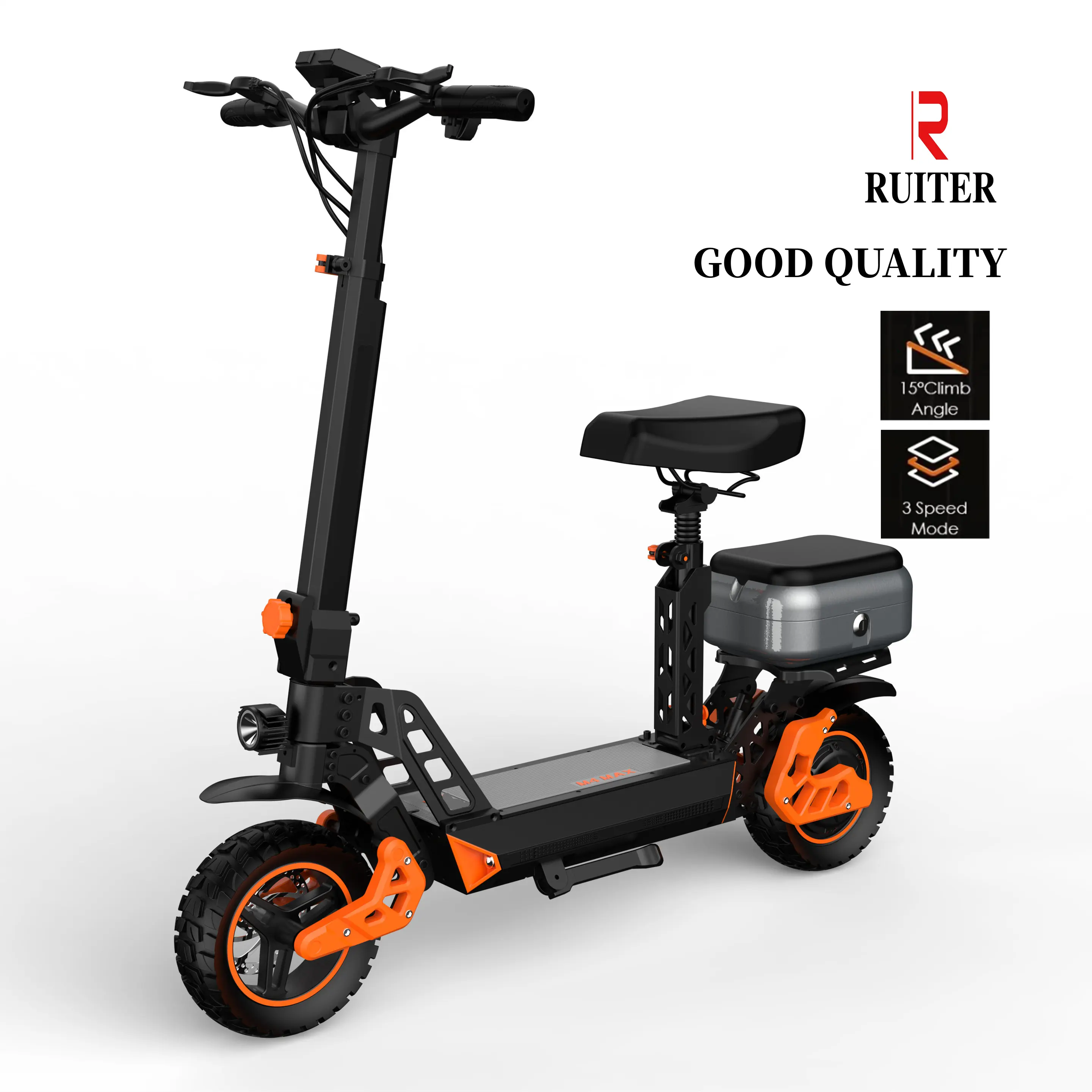 2023 t m4 48v 1000w 10ah fora da estrada scooter elétrico com assento dobrável para adulto