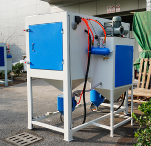 <strong>Big</strong> Long Workpiece Multi Stations Sand <strong>Blasting</strong> Cabinet - Product Image 5
