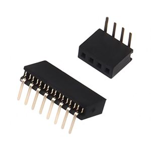 Female <strong>Header</strong> 1.0mm 1.27mm 2.0mm 2.54mm Pitch 2-40P Single Row Straight Needle SMD/<strong>SMT</strong> Straight Plug-in Female <strong>Header</strong> Connector - Product Image 4