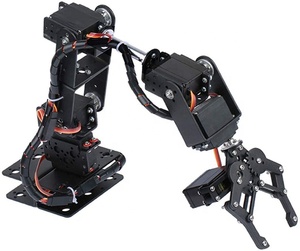 6DOF Aluminium Robot Arm Manipulator Mechanische Clamp Klaue Grundlegende Kit MG996R DS3115 Servo Halterung für Robotic Bildung
