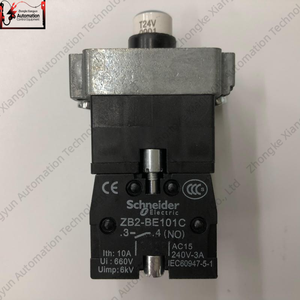 Originale autentico prodotto da Sch Neider marchio ZB2BWB61C ZB2-BWB61C 24V 1 normalmente aperto blu supporto pulsante con luce - Product Image 1
