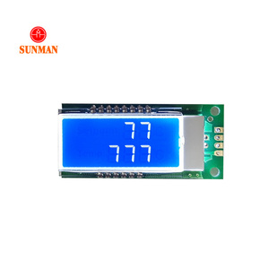 ผู้ผลิต LCD 7segment 3 4 5 6 7 หลักที่กําหนดเอง 7 เจ็ดส่วนดิจิตอล stn เครื่อง lcm จอแสดงผล LCD สําหรับอุปกรณ์ - Product Image 4