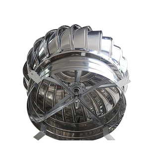 Vent Wind Turbine Air Vent <strong>Rotating</strong> Chimney <strong>Cowl</strong> Air Ventilation Hood Chimney Caps Cover Roof Ventilator - Product Image 2