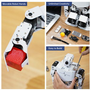 Hiwonder TonyPi Pro AI Vision Voice Interaction Humanoid <strong>Raspberry</strong> <strong>Pi</strong> 5 <strong>Robot</strong> with AI Large Model Chatgpt Education Robotic Kit - Product Image 3