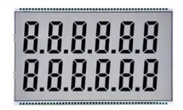 Benutzer definierte trans flektive LCD-Segment anzeige Monochrome LCD-Anzeige Tn Htn Fstn Benutzer definierter 7-Segment-Bildschirm - Product Image 6
