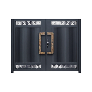 Ngang riêng tư sân tùy chỉnh cổng đơn giản phong cách nhà máy Cung cấp cổng nhôm cho sân vườn - Product Image 2