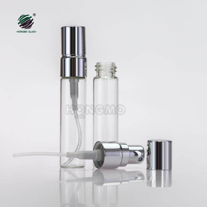Muestra gratis, envío directo, vial de vidrio transparente, botellas de perfumes, 2ml, 3ml, 5ml, 10ml, tubo de prueba vacío con rociador para embalaje - Product Image 3