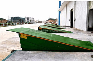 Mesa elevadora estacionaria hidráulica de 5, 8, 12 y 15 toneladas, rampa de muelle de descarga de carga, nivelador de muelle mecánico Manual, al por mayor - Product Image 2