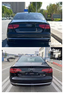 איכות גבוהה עבור audi <span class=keywords><strong>a8</strong></span> מודל ישן ל w12 חדש ערכת הגוף 11-13 שדרוג לא הרסני של 17 דגמים קל התקנה פלסטיק