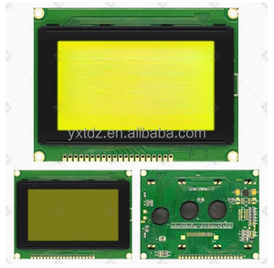 YIXINTAI 93x70mm 128x64 Punktmatrix-COB-Anzeige modul 12864 LCM-Grafik-LCD KS0108 LCD - Product Image 4