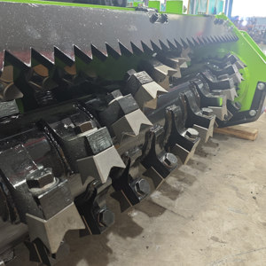 Nhà Máy Giá Skid chỉ đạo Bộ nạp tập tin đính kèm lâm nghiệp mulcher với bơm động cơ bánh răng - Product Image 4