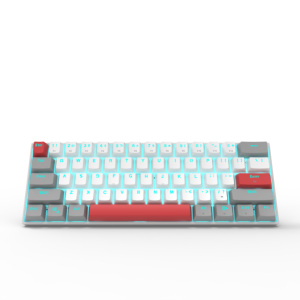 Oem מחשב משחקים קווית <span class=keywords><strong>usb</strong></span> c מיני מקשים מכני rgb 61 מפתחות מקשים מכני