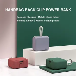 Trend ürünleri 2025 yeni gelenler yeni tasarım patlama çoklu koruma çok fonksiyonlu çanta geri klip 2 1 güç bankası - Product Image 2