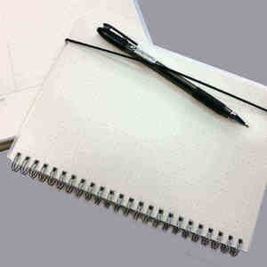 Claro PP cubierta espiral bobina A5 Cuadernos de papel gráfico 100 hojas cuadradas planificadores de práctica universitaria personalizables al por mayor - Product Image 3
