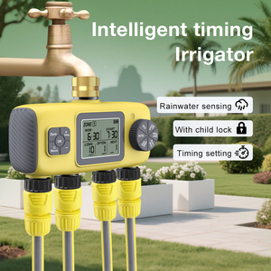 <strong>2025</strong> New Digital Water <strong>Timer</strong> Irrigation Controller Timed Water Device 4 Outlets Intelligent Garden Watering Irrigation System - Product Image 3