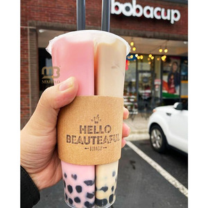 16oz 24oz 700ml Boba Tea Twin <strong>Split</strong> Plastic <strong>Cups</strong> with Lid PP PET <strong>Split</strong> <strong>Cup</strong> Bubble Tea Juice Plastic <strong>Cups</strong> with Double Compartment - Product Image 1