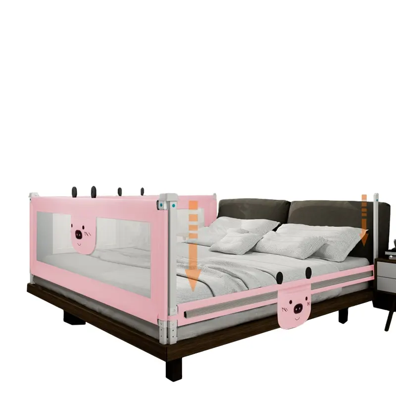 Baby Veiligheidsproducten Opvouwbare Bed Hek Baby Box Wieg Veiligheidsrail Voor Kinderen Baby Bed Rail Barrière