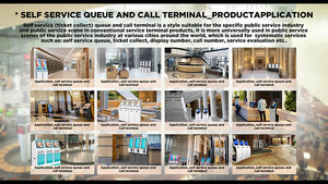 New Arrival 18.5 Inches Wristband <strong>Printer</strong> Thermal <strong>Printer</strong> SDK Touchscreen Print <strong>Ticket</strong> Kiosks Self Service Payment Kiosks