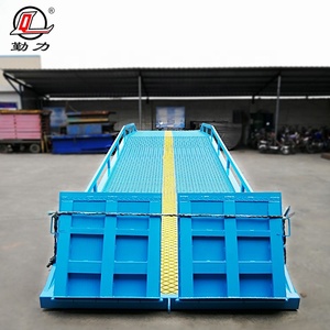 Venda quente Hidráulica Quintal Rampa Móvel Movable Carregando Rampa Plataforma Com <span class=keywords><strong>10</strong></span> Ton