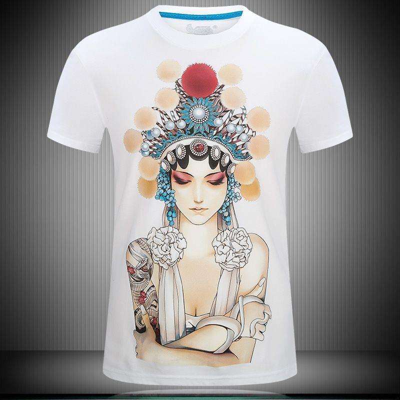 Knife horse dan white