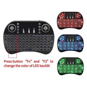 Proyector de ordenador Multimedia inteligente, dispositivo con android TV box, inalámbrico, pequeño, para juegos, rgb, miniteclado con panel táctil, teclado y ratón, combo - Product Image 3