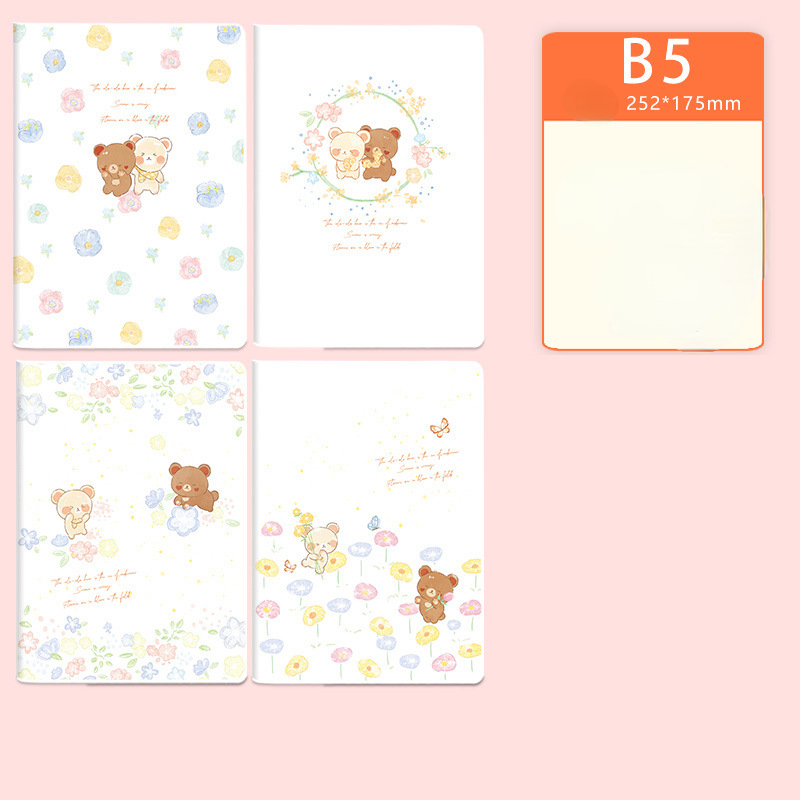 Ours Coca B5 (56 feuilles) 1 pièce, 4 pièces par ensemble