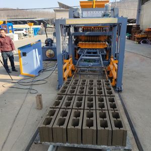<strong>Qt8</strong>-<strong>15</strong> Hydraulic Fully Automatic <strong>Block</strong> <strong>Machine</strong> Concrete Interlock Brick Making Machinery Fly Ash Paver Production Line - Product Image 1