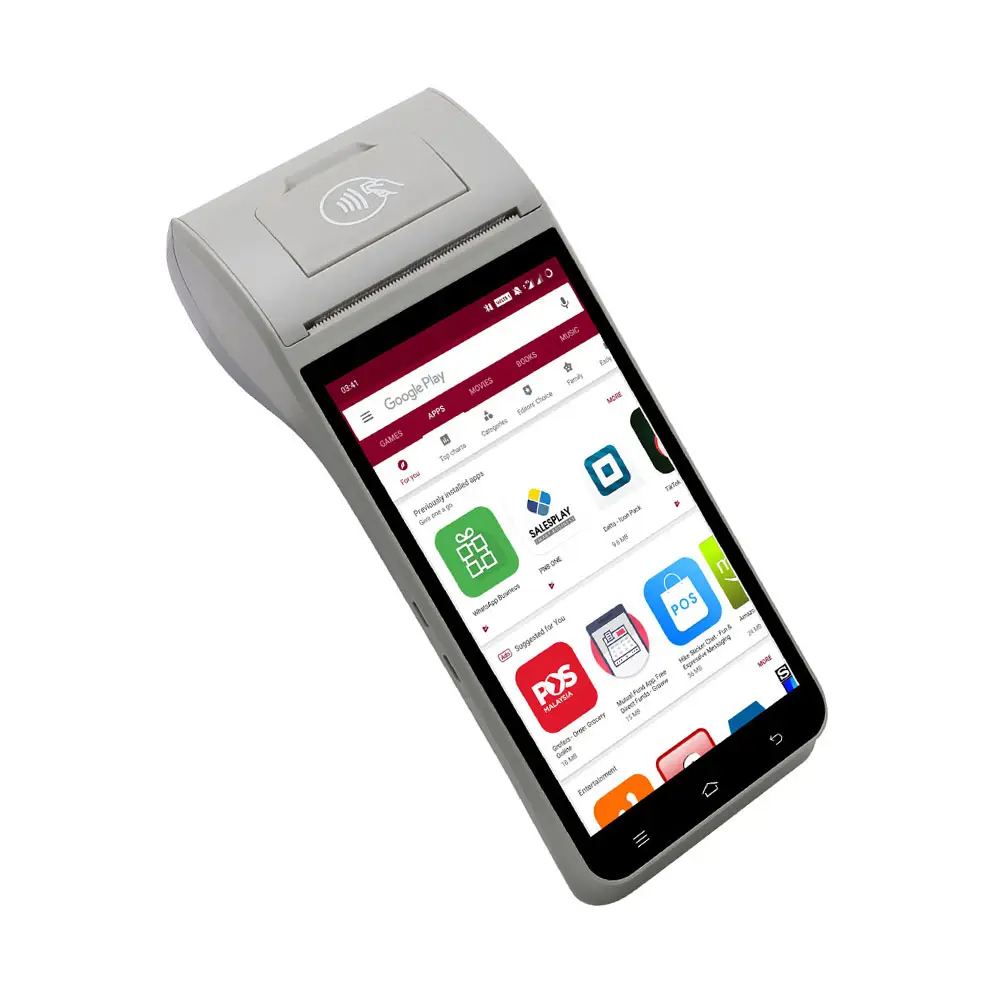 Nuovo arrivo ZCS Android 11.0 OS 4G Z91 NFC smart POS con stampante palmare mobile POS