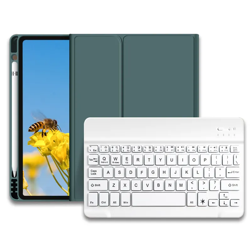 2023 Hot Selling Keyboard Case Starke magnetische Tastatur abdeckung für iPad Pro 11 Hülle Silikon Touchpad Tastatur für iPad 9.7 Air 2