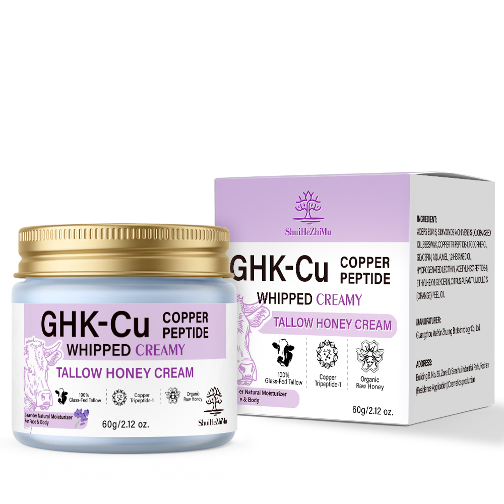 Crème au miel et au suif fouetté GHK-Cu (Lavande)