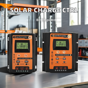 12V/24v pannello solare regolatore regolatore di carica solare Controller con doppio Display LCD USB regolatore carica solare pwm