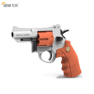 リボルバーソフト弾丸ソフトシェルエアソフトガンおもちゃリボルバーウォーターボールおもちゃ銃大人用 - Product Image 5
