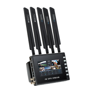Tarjeta Sim HD MI SDI 5G, dispositivo de estudio de transmisión en vivo, 4K, multicámara, codificador, conmutador, grabadora, Monitor, mezclador, equipo 4 en 1, 2 unidades - Product Image 1