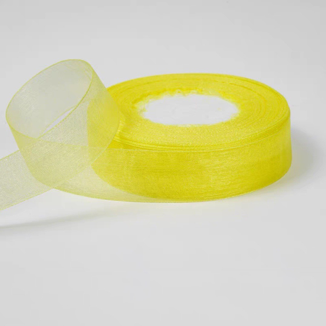 Jaune-1015#-2,5 cm * 50 mètres