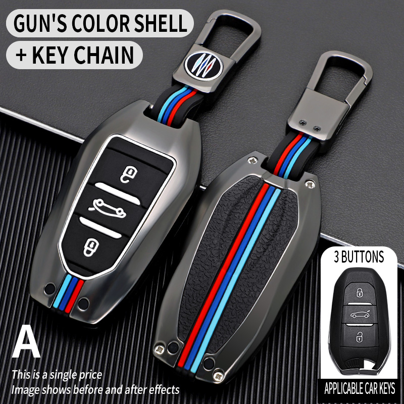 A Gun Metal+Key Ring