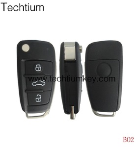 KEYDIY KD B02 3 düğme evrensel uzaktan anahtar B serisi araba anahtarı için Audi A6 tarzı uzaktan - Product Image 2