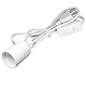 1.2 metre işıklı uzatma duy Plug-In 112 V 120V himalaya Dimmer kontrol anahtarı kablosu yedek güç kablosu - Product Image 1