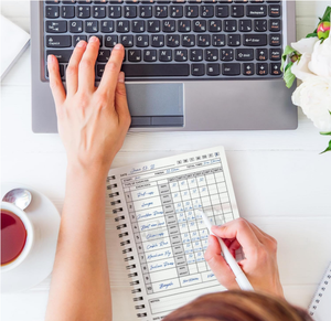 สมุดแพลนเนอร์สมุดวางแผนฟิตเนสสมุดบันทึก A5สีชมพูสำหรับการแสดงเป้าหมายรายสัปดาห์โลโก้แบบกำหนดเอง - Product Image 5