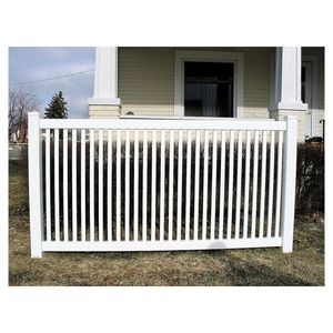 Prima fabrika PVC beyaz yol çit Modern tasarım tarzı ucuz fiyata dayanıklı bahçe balkon korkuluğu popüler küpeşte - Product Image 1