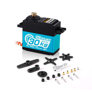 Servocomando 25KG angolo 180 Servo sterzo coppia elevata servo ingranaggi in metallo pieno per auto RC 1/8 1/10 1/12