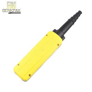Controllo del motore della gru a doppia velocità a 4 pulsanti con interruttore a pulsante di arresto di emergenza categoria di prodotto interruttori a pulsante - Product Image 5
