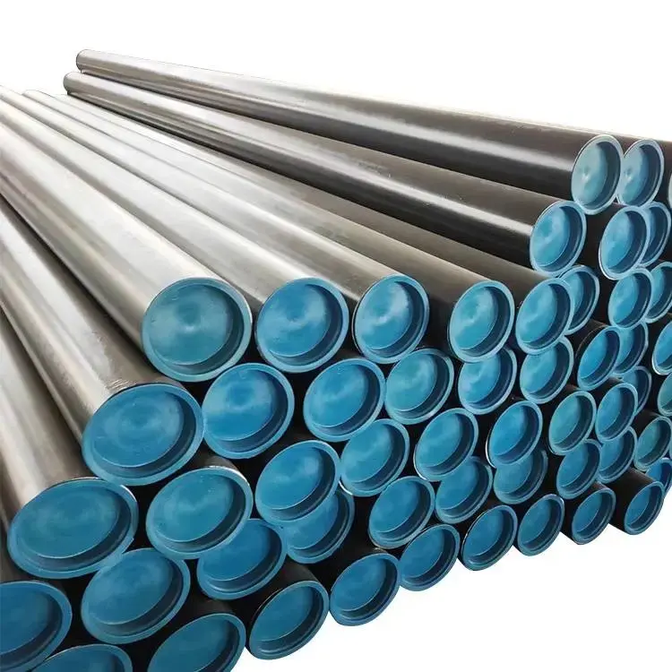 low price carbon steal pipe astm a106 gr. b pipe seamless steel pipe asme b36.10 pe