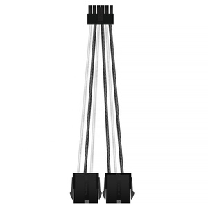 <strong>Basic</strong> 12Pin PCIe Extension Graphics Card Sleeved Cable 3090 ATX PSU Power Supply All PCs GPU Video Card Cord <strong>Computer</strong> - Product Image 1