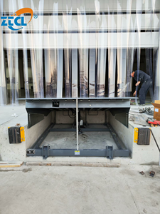 CE Warehouse Stationary Hydraulic <strong>Container</strong> <strong>Loading</strong> Ramp Adjustable Dock Leveler Low Price